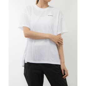 レディース 半袖機能Tシャツ サイドスリットTシャツ_ AWT45118 （ホワイト）