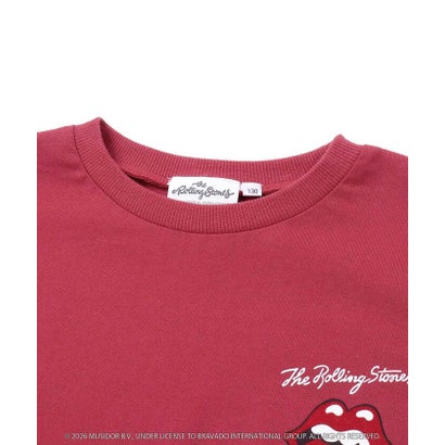 【ザ・ローリング・ストーンズxNEXCHIC】天竺フロッキープリントTシャツ(1 （ホワイト）｜詳細画像