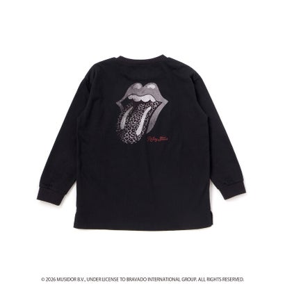 【ザ・ローリング・ストーンズxNEXCHIC】天竺フロッキープリントTシャツ(1 （ホワイト）｜詳細画像