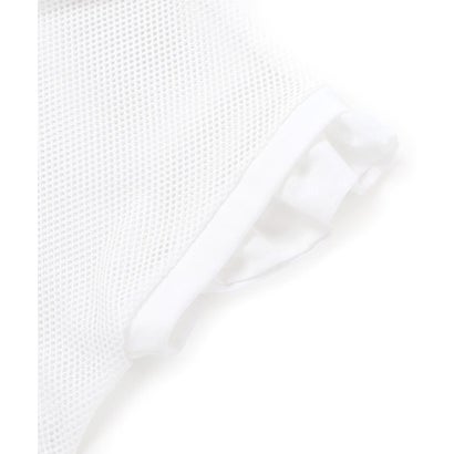 ネクシック nexchic メッシュ半袖フーディ＆タンクトップセット(110~150cm) （ホワイト）｜詳細画像
