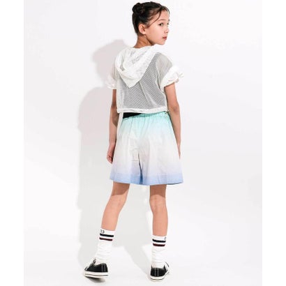 ネクシック nexchic メッシュ半袖フーディ＆タンクトップセット(110~150cm) （ホワイト）｜詳細画像
