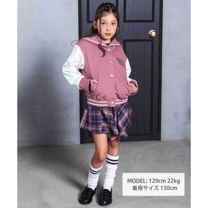 ネクシック nexchic セーラーカラースタジャン(110~150cm) （ピンク）｜詳細画像