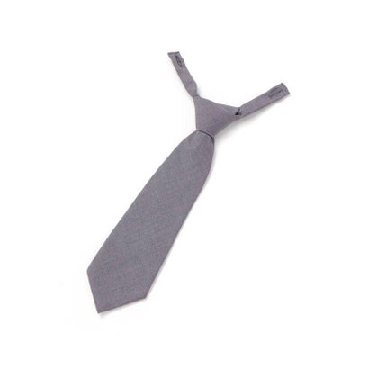 ネクシック nexchic 【お揃い】ネクタイ付きチェックワンピース＆ニットベストセット(110~150cm （ネイビー系）｜詳細画像