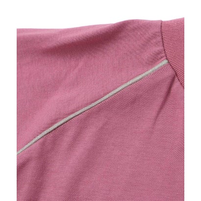 ロゴワッペン＆リボンディテールラグランロゴTシャツ(110~150cm) （パープル）｜詳細画像