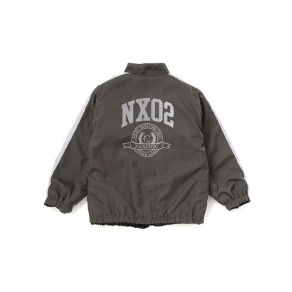 ネクシック nexchic タフタリバーシブル裏ボアジャケット(110~150cm) （グレー）｜詳細画像