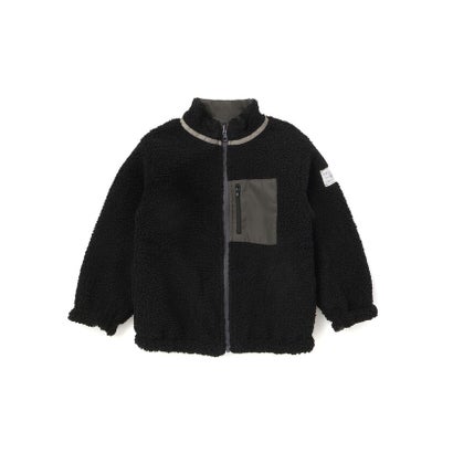 ネクシック nexchic タフタリバーシブル裏ボアジャケット(110~150cm) （グリーン）｜詳細画像