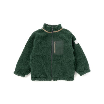 ネクシック nexchic タフタリバーシブル裏ボアジャケット(110~150cm) （グリーン）｜詳細画像