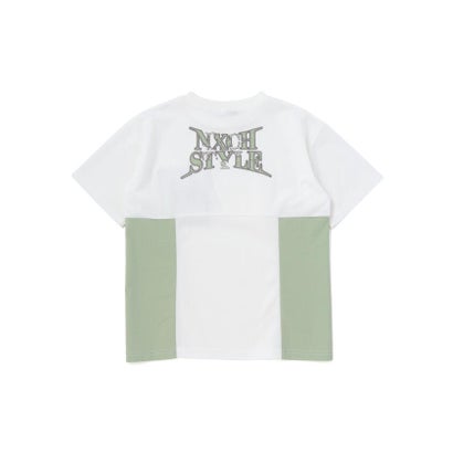 タフタ切り替えメッシュ半袖Tシャツ(110~150cm) （ブラック）｜詳細画像