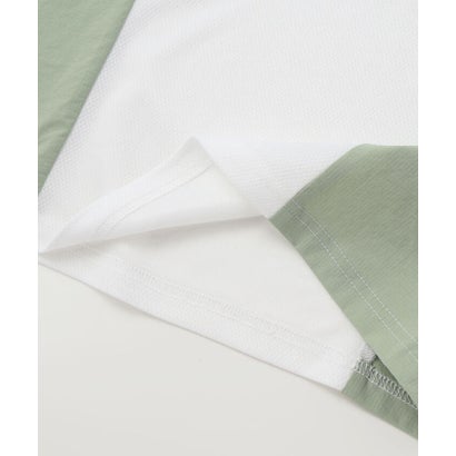 タフタ切り替えメッシュ半袖Tシャツ(110~150cm) （ブラック）｜詳細画像