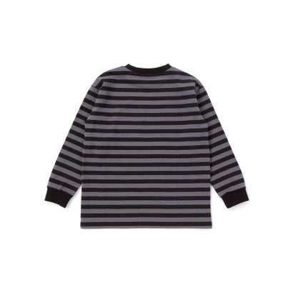 ボーダーワッペン付きTシャツ(110~150cm) （グリーン系）｜詳細画像