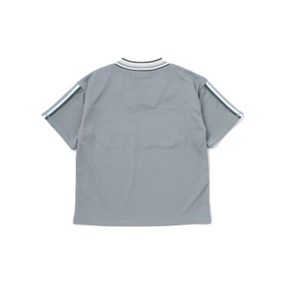 太ラインポイントメッシュTシャツ(110~150cm) （ホワイト）｜詳細画像