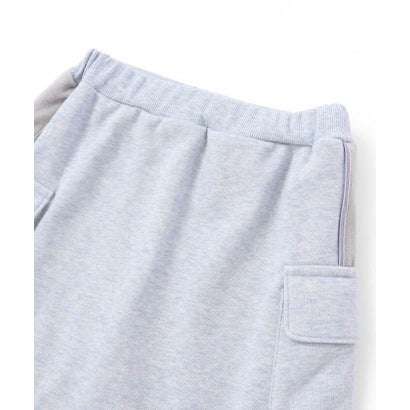 ネクシック nexchic フーディスカート裏毛セットアップ(110~150cm) （ブルー）｜詳細画像