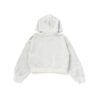 ネクシック nexchic フーディスカート裏毛セットアップ(110~150cm) （ブルー）｜詳細画像