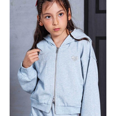 ネクシック nexchic フーディスカート裏毛セットアップ(110~150cm) （オフホワイト）｜詳細画像