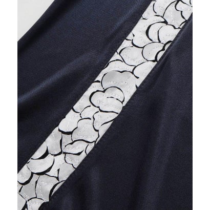 レースロゴパッチサテンユニフォーム半袖Tシャツ(110~150cm) （グレー）｜詳細画像