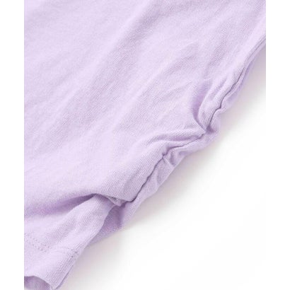ベルトアクセント・ワンショルダー天竺Tシャツ(110~150cm) （パープル）｜詳細画像