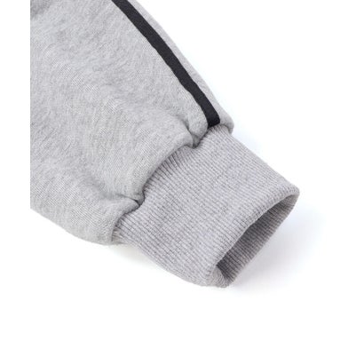 ネクシック nexchic 切り替えVネックチュール裏毛ワンピース(110~150cm) （ブルー）｜詳細画像