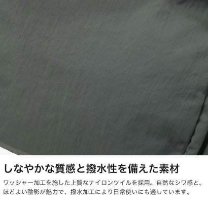 正規取扱店 ショルダーバッグ メンズ レディース ブランド 肩かけ 斜めがけ 撥水性 耐久性 シンプル おしゃれ タウンユース 旅行 トラベル 軽い ナイロン A4 WASH NS-023 （ブラック(WASH)）｜詳細画像
