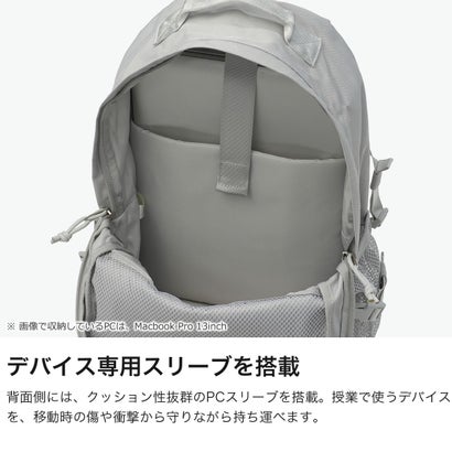 日本正規品 リュック レディース メンズ デイパック 小さめ ブランド リュックサック 軽量 軽い 通学 A4 PC収納 シンプル Absolute Backpack Mini NB65ABG010 （BLACK）｜詳細画像