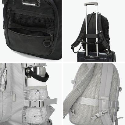 日本正規品 リュック レディース メンズ デイパック 小さめ ブランド リュックサック 軽量 軽い 通学 A4 PC収納 シンプル Absolute Backpack Mini NB65ABG010 （BLACK）｜詳細画像