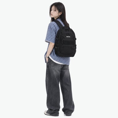 日本正規品 リュック レディース メンズ デイパック 小さめ ブランド リュックサック 軽量 軽い 通学 A4 PC収納 シンプル Absolute Backpack Mini NB65ABG010 （BLACK）｜詳細画像