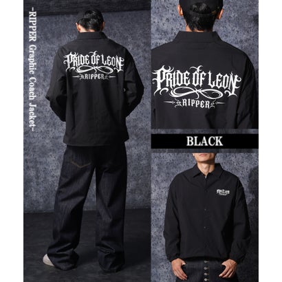 ワンフォークロージング 1111clothing グラフィック コーチジャケット （WINE）｜詳細画像