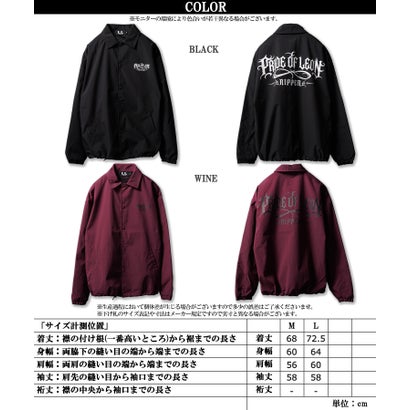 グラフィック コーチジャケット （BLACK）｜詳細画像