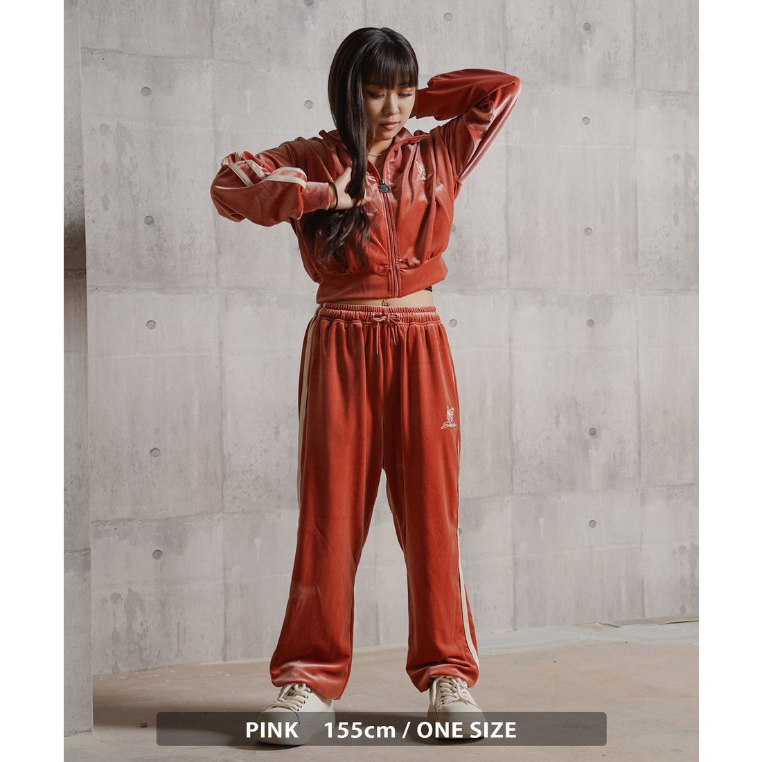 ワンフォークロージング 1111clothing STARTER / ベロア ショート丈