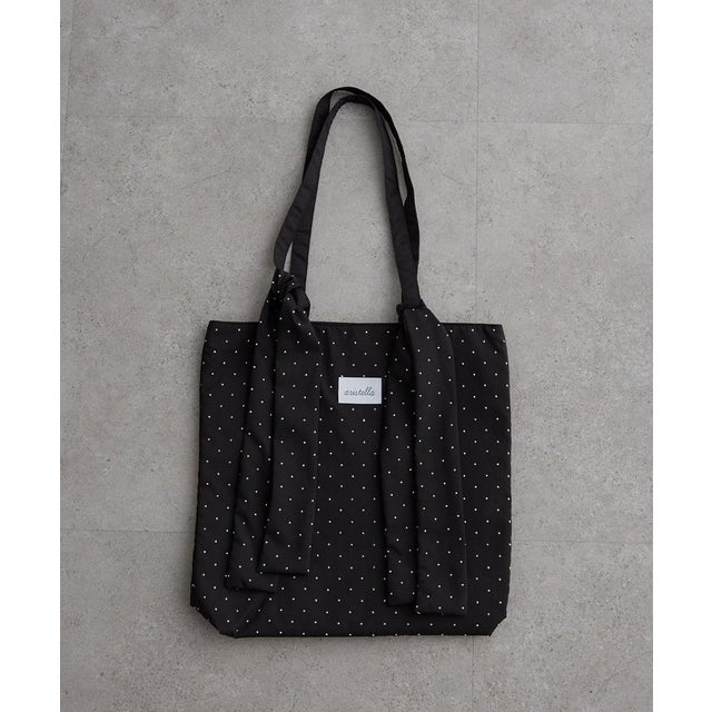 【RMAF】ラインストートリボントート （black）