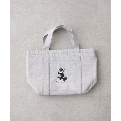 【うちのこシリーズ】アニマル刺繍保冷トート （ivory）｜詳細画像