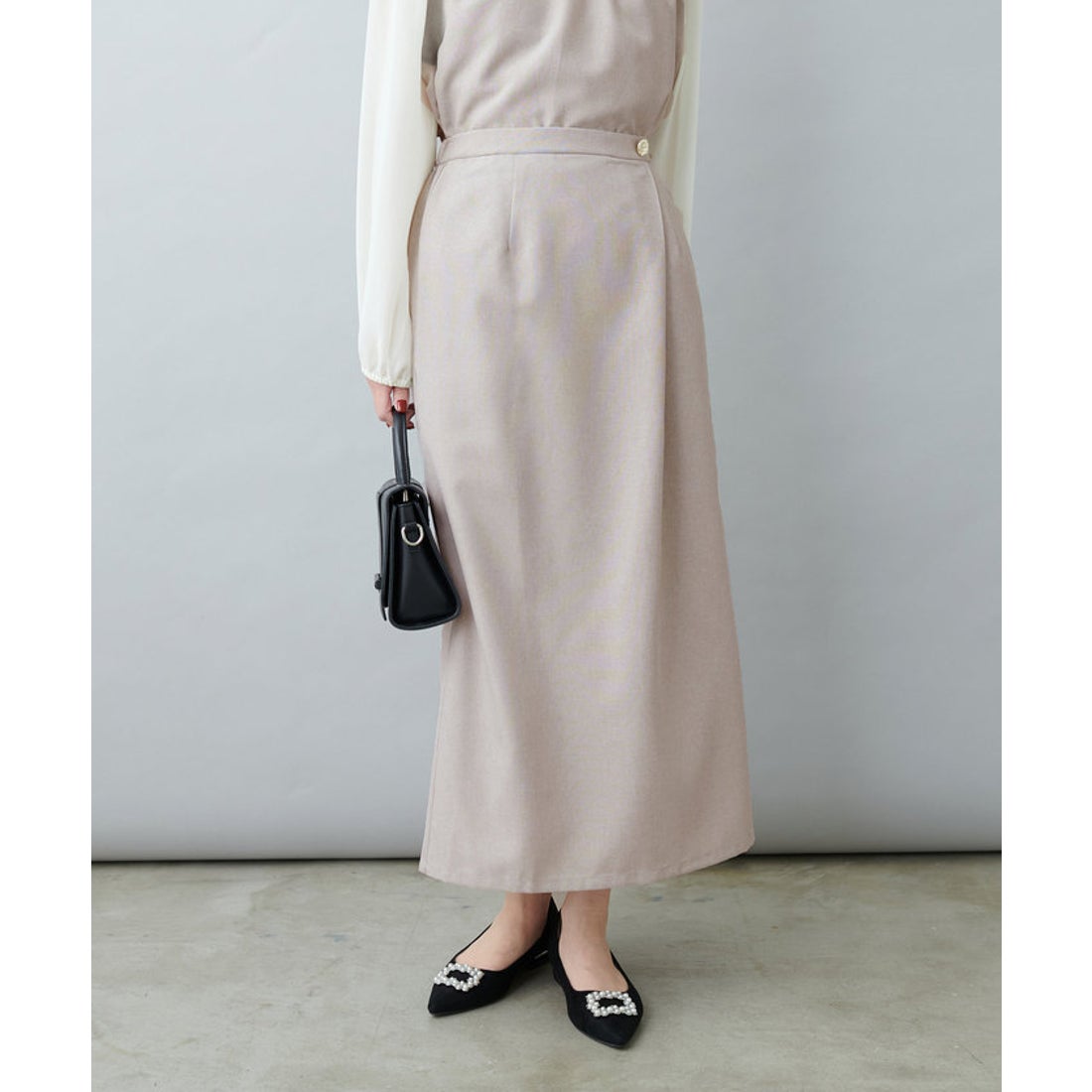 ナイスクラップ NICE CLAUP 【natural couture】キレイめブラウス+ 