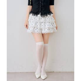 ナイスクラップ NICE CLAUP 【continuer】ドットレースティアードミニ