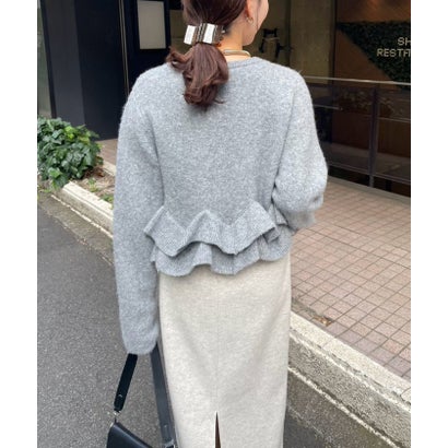 ヘムフリルカーディガン （BR）｜詳細画像