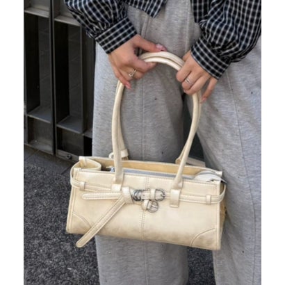 ナイスクラップ NICE CLAUP 【Autumn Bag Series】ベルトボストンバッグ （PK）｜詳細画像
