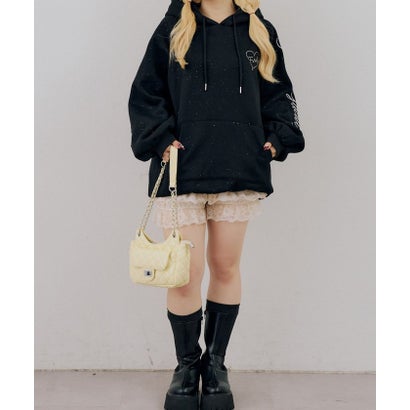 【continuer】 バックハートロゴパーカー （offwhite）｜詳細画像