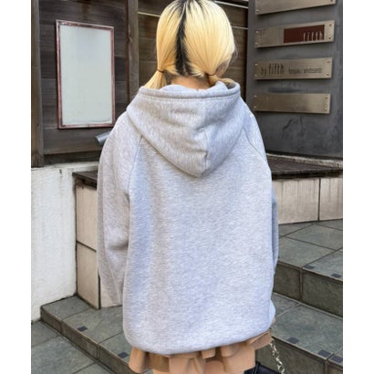 【continuer】 バックハートロゴパーカー （offwhite）｜詳細画像