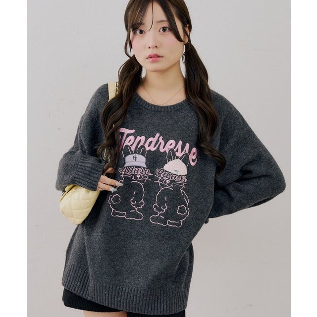 【ANOTHER BRANCH】ラビットニット （black(1)）