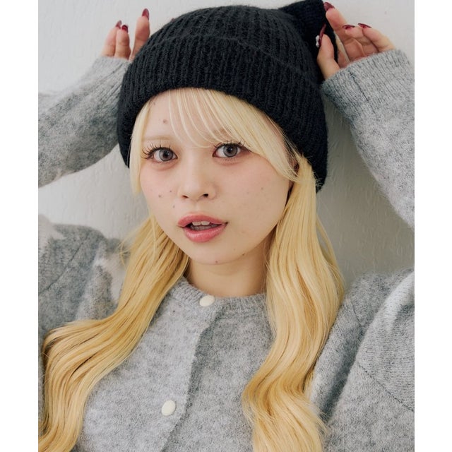 【RMAF】リボンニットワッチ （black）