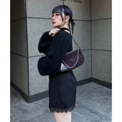 【Mavie..7】インナー付ボレロカーディガン （offwhite）｜詳細画像