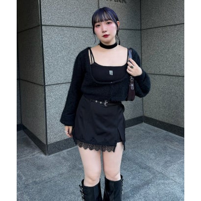 【Mavie..7】インナー付ボレロカーディガン （offwhite）｜詳細画像