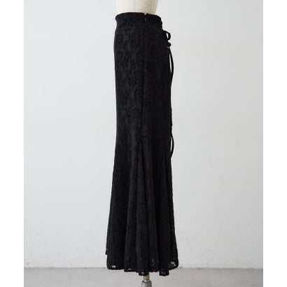 【Mavie..7】バックレースUPマーメイドスカート （black(2)）｜詳細画像
