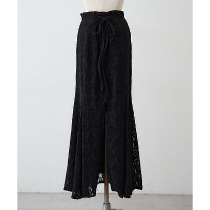 【Mavie..7】バックレースUPマーメイドスカート （black(2)）｜詳細画像
