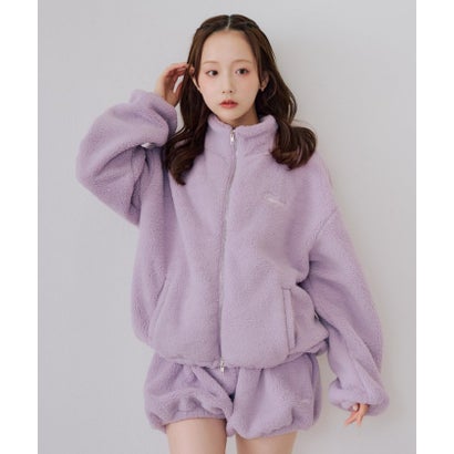 【continuer】【セットアップ可能】フワフワボアバルーンパンツ （purple(1)）｜詳細画像