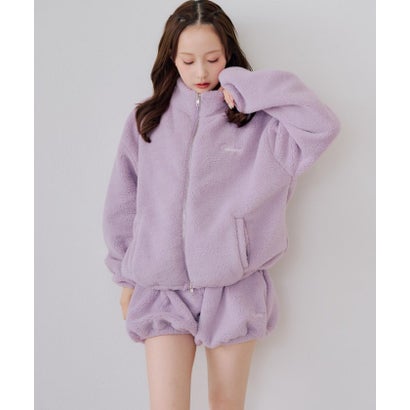 【continuer】【セットアップ可能】フワフワボアバルーンパンツ （purple(1)）｜詳細画像