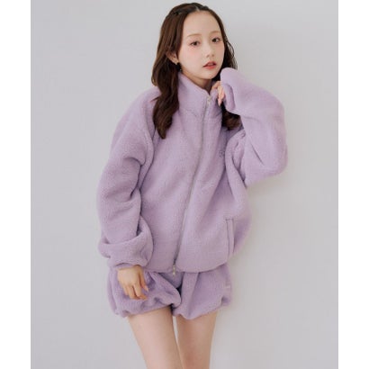【continuer】【セットアップ可能】フワフワボアバルーンパンツ （purple(1)）｜詳細画像