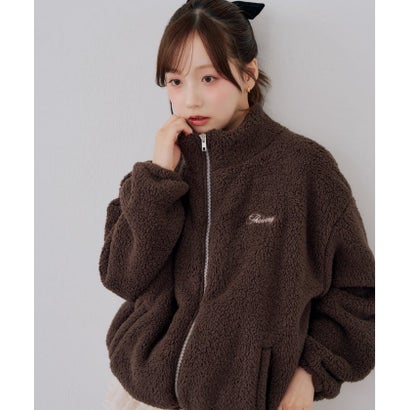 【continuer】【セットアップ可能】フワフワボアブルゾン （brown）｜詳細画像
