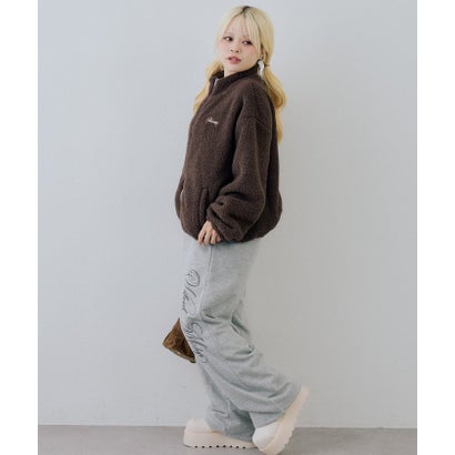 【continuer】【セットアップ可能】フワフワボアブルゾン （brown）｜詳細画像