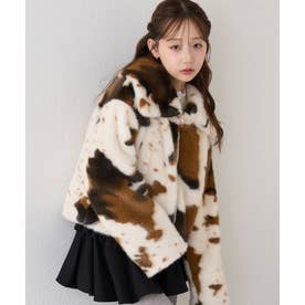 【continuer】 フェイクファーブルゾン （white(1)）