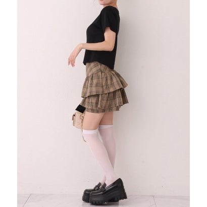 【one after another】ワンポイントロゴTee （BR）｜詳細画像