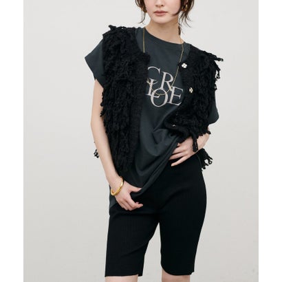 【LARUTA】バックスリットecloreTシャツ （OFF）｜詳細画像